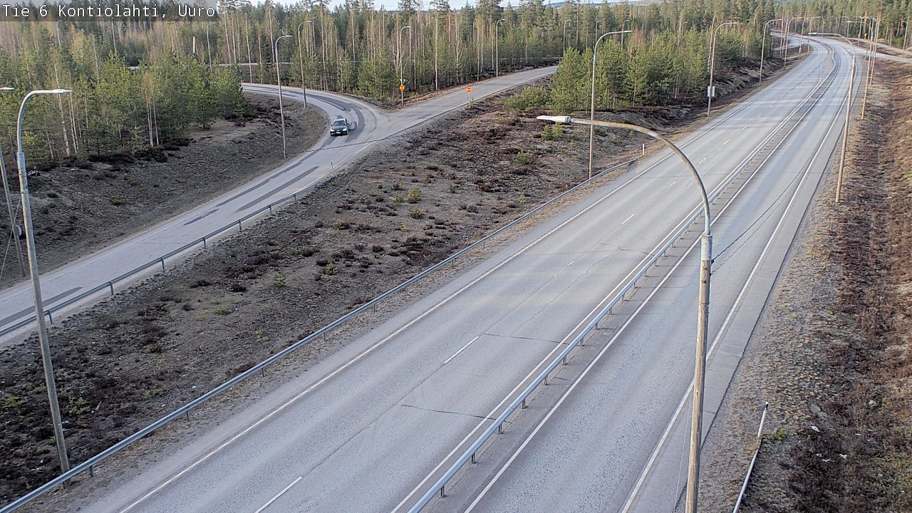 Kelikamerat Kuva Tie 6 Kontiolahti, Uuro, Kontiolahti, Pohjois-Karjala