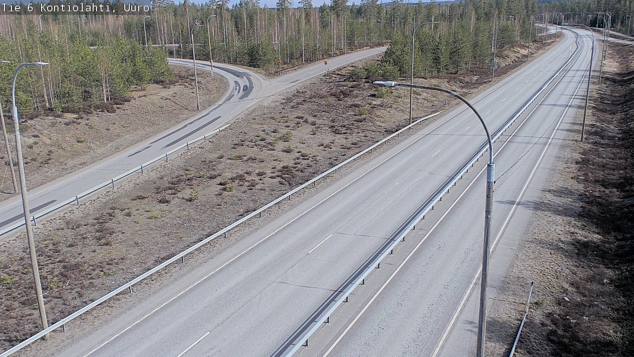 Kelikamerat Kuva Tie 6 Kontiolahti, Uuro, Kontiolahti, Pohjois-Karjala
