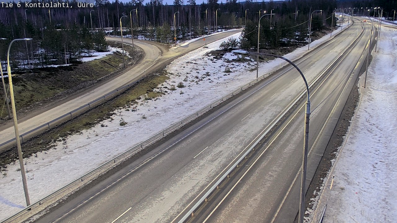 Kelikamerat Kuva Tie 6 Kontiolahti, Uuro, Kontiolahti, Pohjois-Karjala