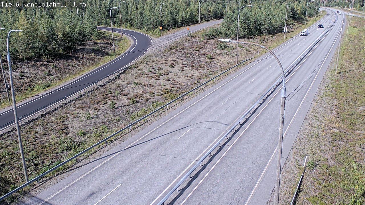 Kelikamerat Kuva Tie 6 Kontiolahti, Uuro, Kontiolahti, Pohjois-Karjala