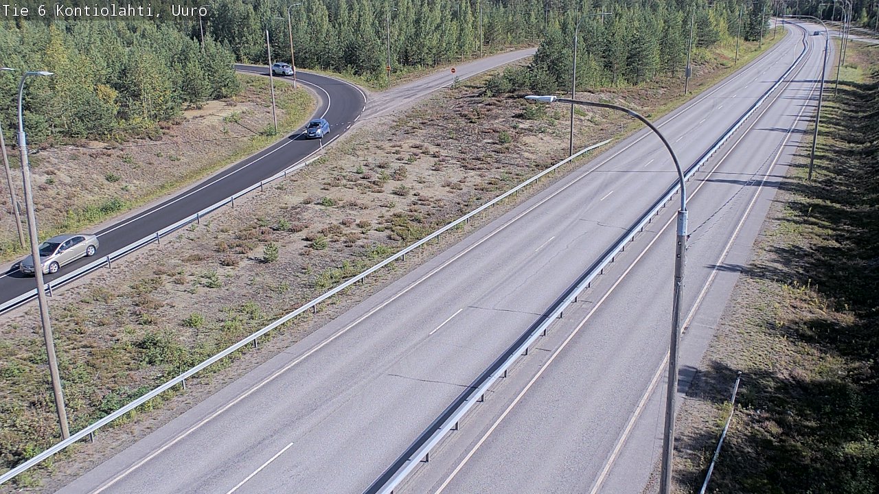 Kelikamerat Kuva Tie 6 Kontiolahti, Uuro, Kontiolahti, Pohjois-Karjala