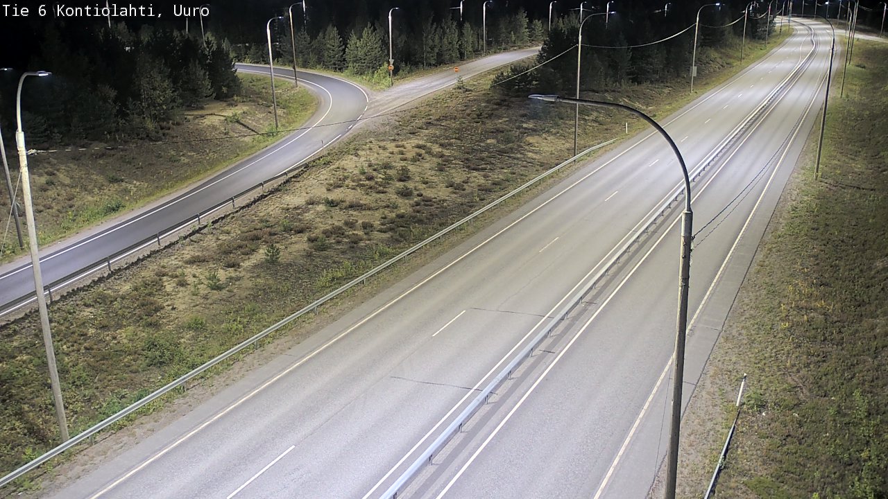 Kelikamerat Kuva Tie 6 Kontiolahti, Uuro, Kontiolahti, Pohjois-Karjala