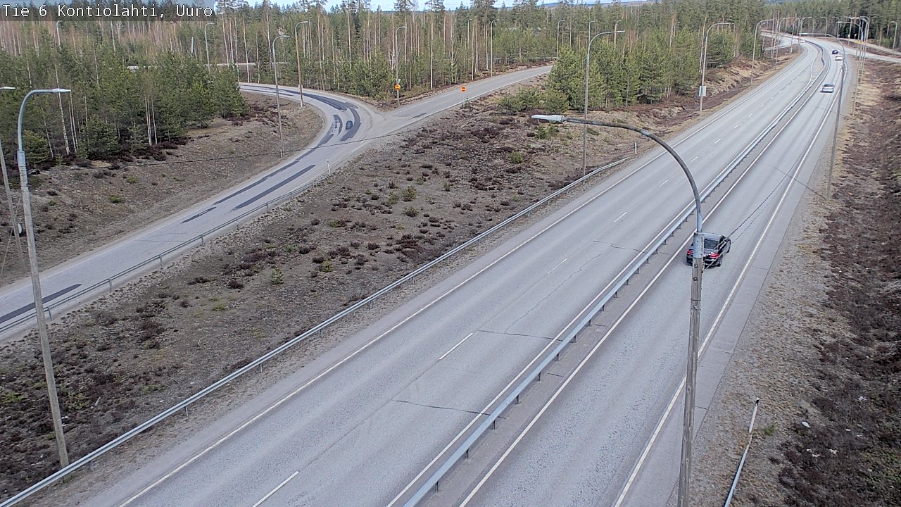 Kelikamerat Kuva Tie 6 Kontiolahti, Uuro, Kontiolahti, Pohjois-Karjala