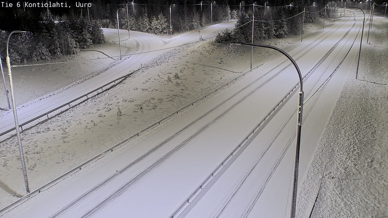 Kelikamerat Kuva Tie 6 Kontiolahti, Uuro, Kontiolahti, Pohjois-Karjala