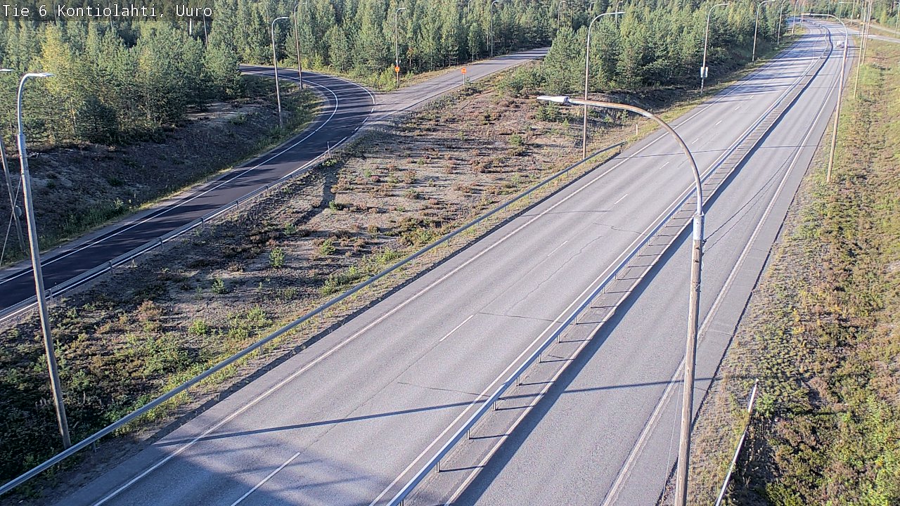 Kelikamerat Kuva Tie 6 Kontiolahti, Uuro, Kontiolahti, Pohjois-Karjala