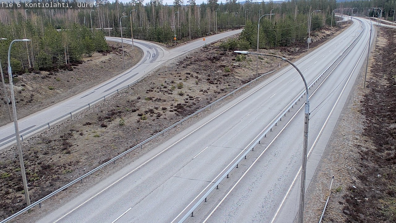 Kelikamerat Kuva Tie 6 Kontiolahti, Uuro, Kontiolahti, Pohjois-Karjala