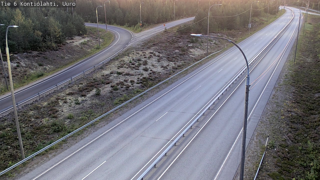 Kelikamerat Kuva Tie 6 Kontiolahti, Uuro, Kontiolahti, Pohjois-Karjala