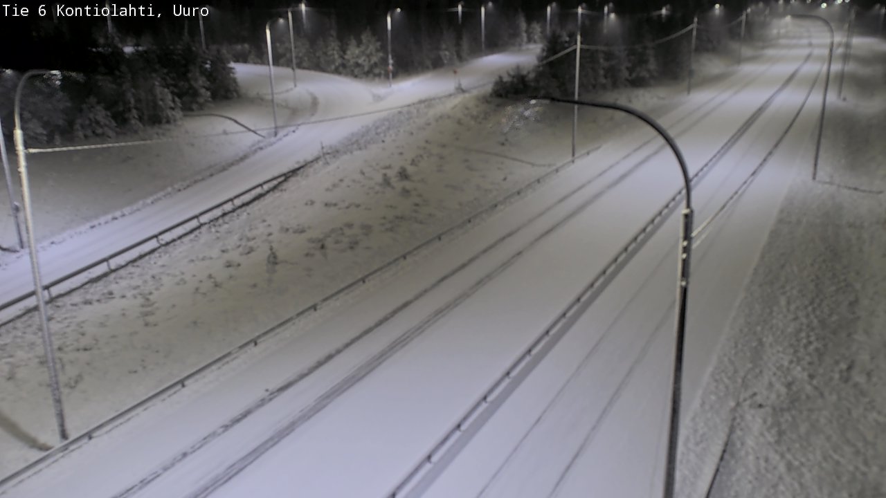 Kelikamerat Kuva Tie 6 Kontiolahti, Uuro, Kontiolahti, Pohjois-Karjala