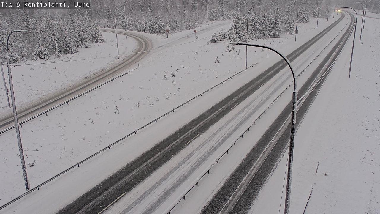 Kelikamerat Kuva Tie 6 Kontiolahti, Uuro, Kontiolahti, Pohjois-Karjala