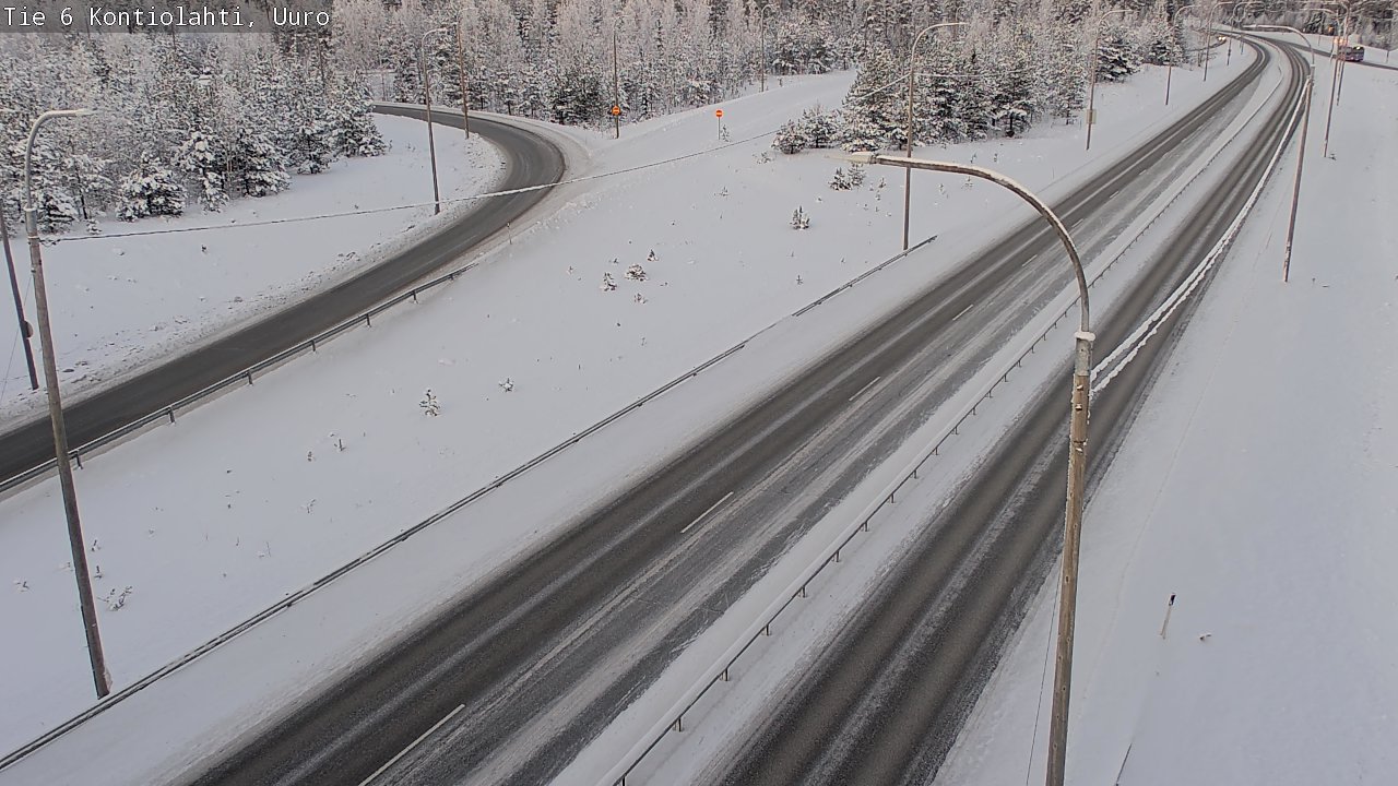 Kelikamerat Kuva Tie 6 Kontiolahti, Uuro, Kontiolahti, Pohjois-Karjala