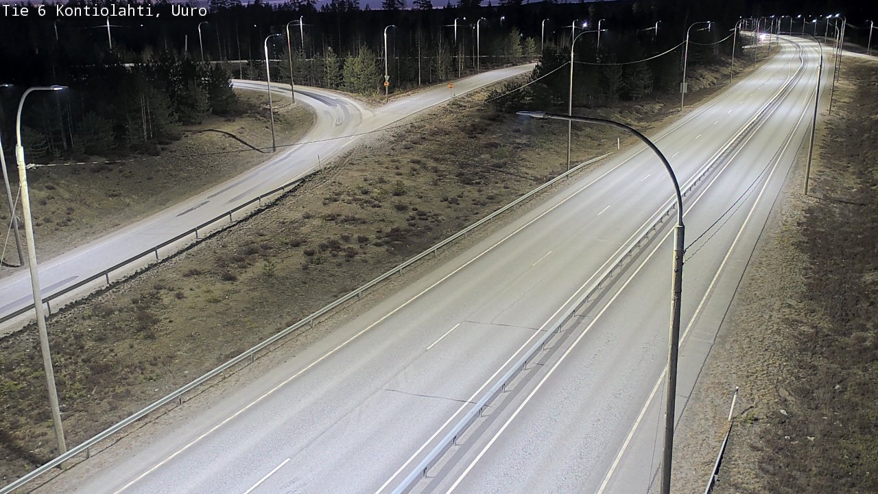 Kelikamerat Kuva Tie 6 Kontiolahti, Uuro, Kontiolahti, Pohjois-Karjala