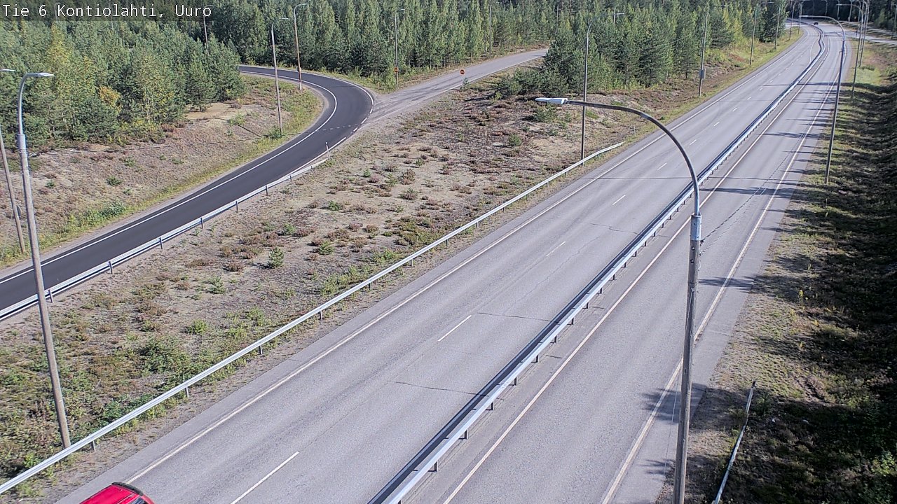 Kelikamerat Kuva Tie 6 Kontiolahti, Uuro, Kontiolahti, Pohjois-Karjala