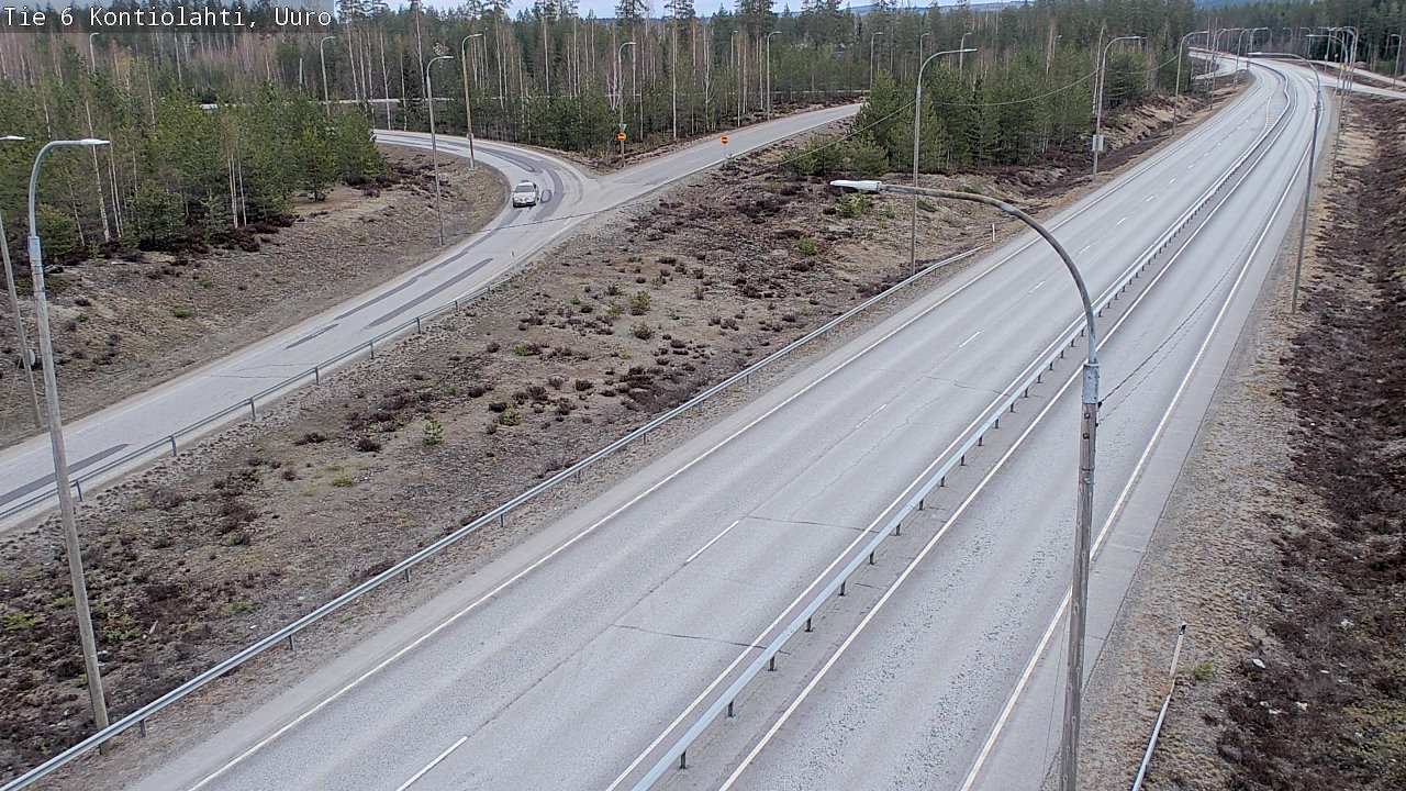 Kelikamerat Kuva Tie 6 Kontiolahti, Uuro, Kontiolahti, Pohjois-Karjala