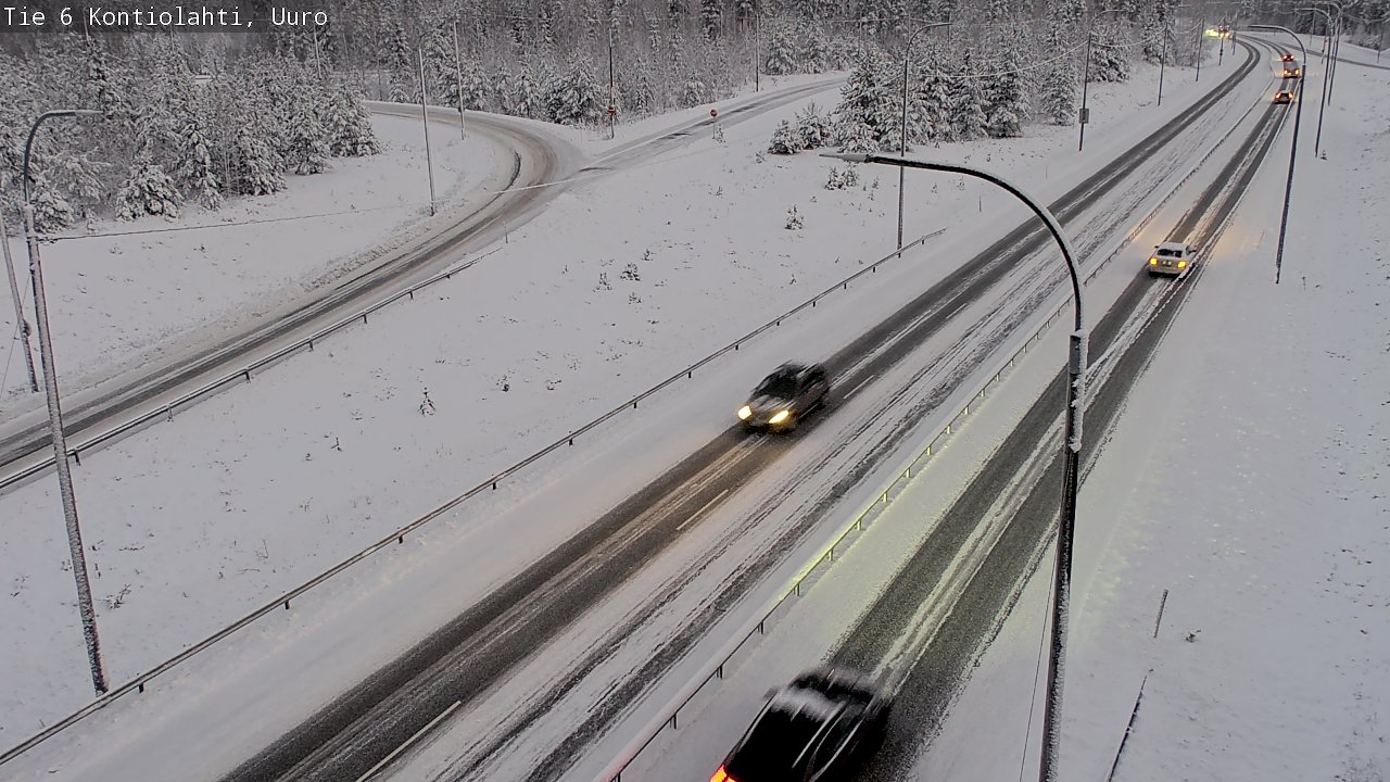 Kelikamerat Kuva Tie 6 Kontiolahti, Uuro, Kontiolahti, Pohjois-Karjala