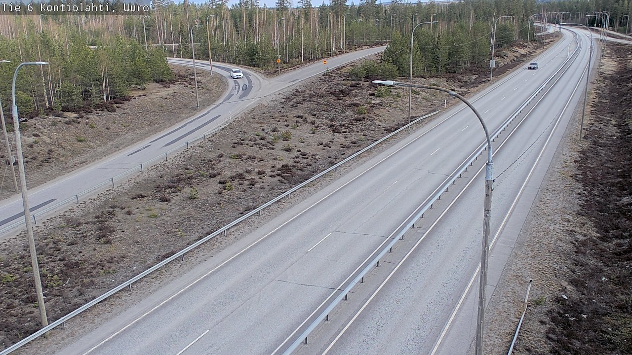 Kelikamerat Kuva Tie 6 Kontiolahti, Uuro, Kontiolahti, Pohjois-Karjala