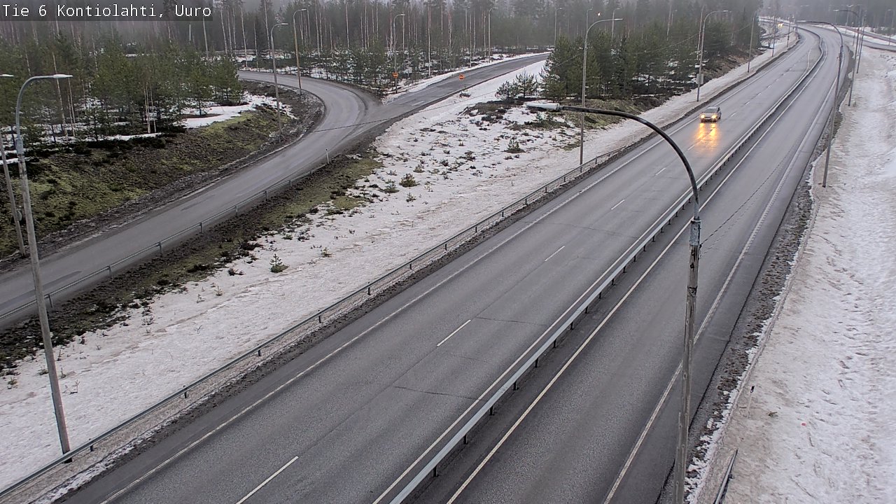 Kelikamerat Kuva Tie 6 Kontiolahti, Uuro, Kontiolahti, Pohjois-Karjala