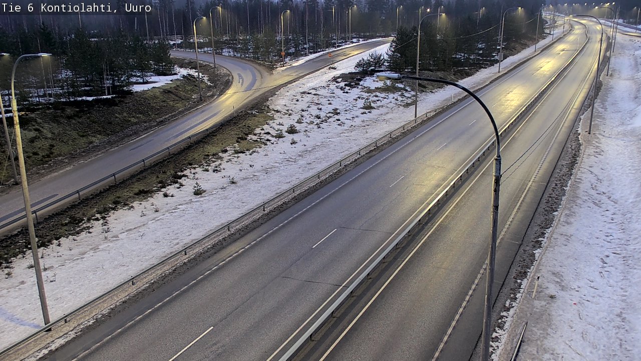 Kelikamerat Kuva Tie 6 Kontiolahti, Uuro, Kontiolahti, Pohjois-Karjala