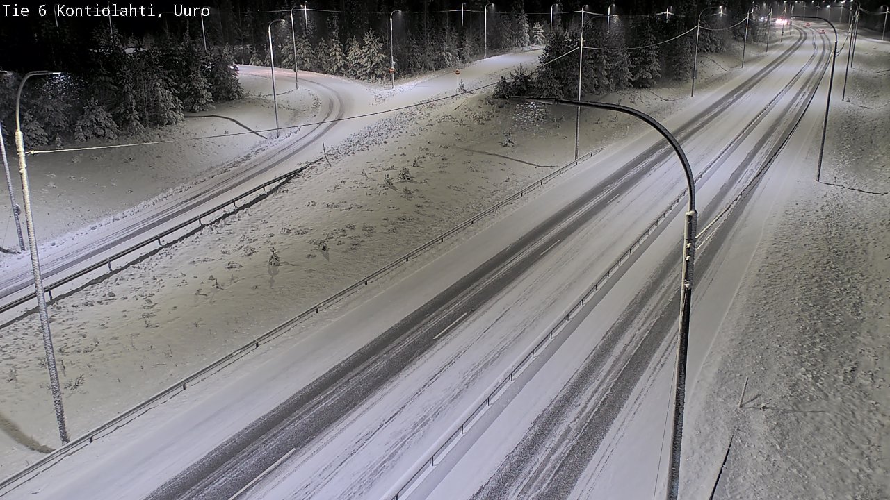 Kelikamerat Kuva Tie 6 Kontiolahti, Uuro, Kontiolahti, Pohjois-Karjala