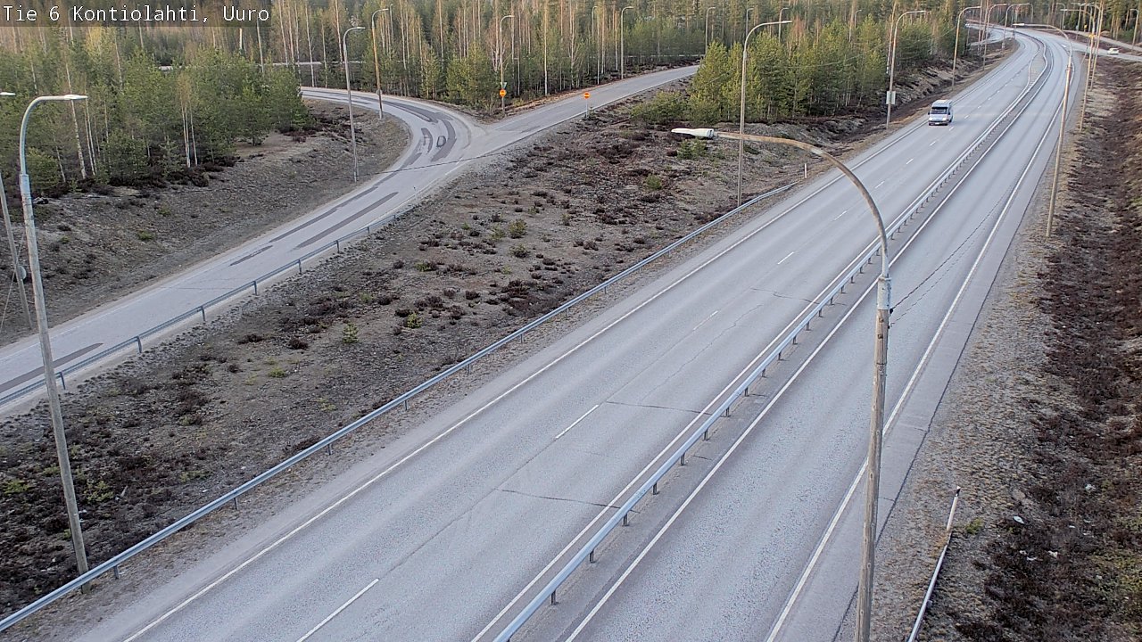 Kelikamerat Kuva Tie 6 Kontiolahti, Uuro, Kontiolahti, Pohjois-Karjala