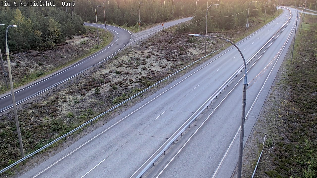Kelikamerat Kuva Tie 6 Kontiolahti, Uuro, Kontiolahti, Pohjois-Karjala