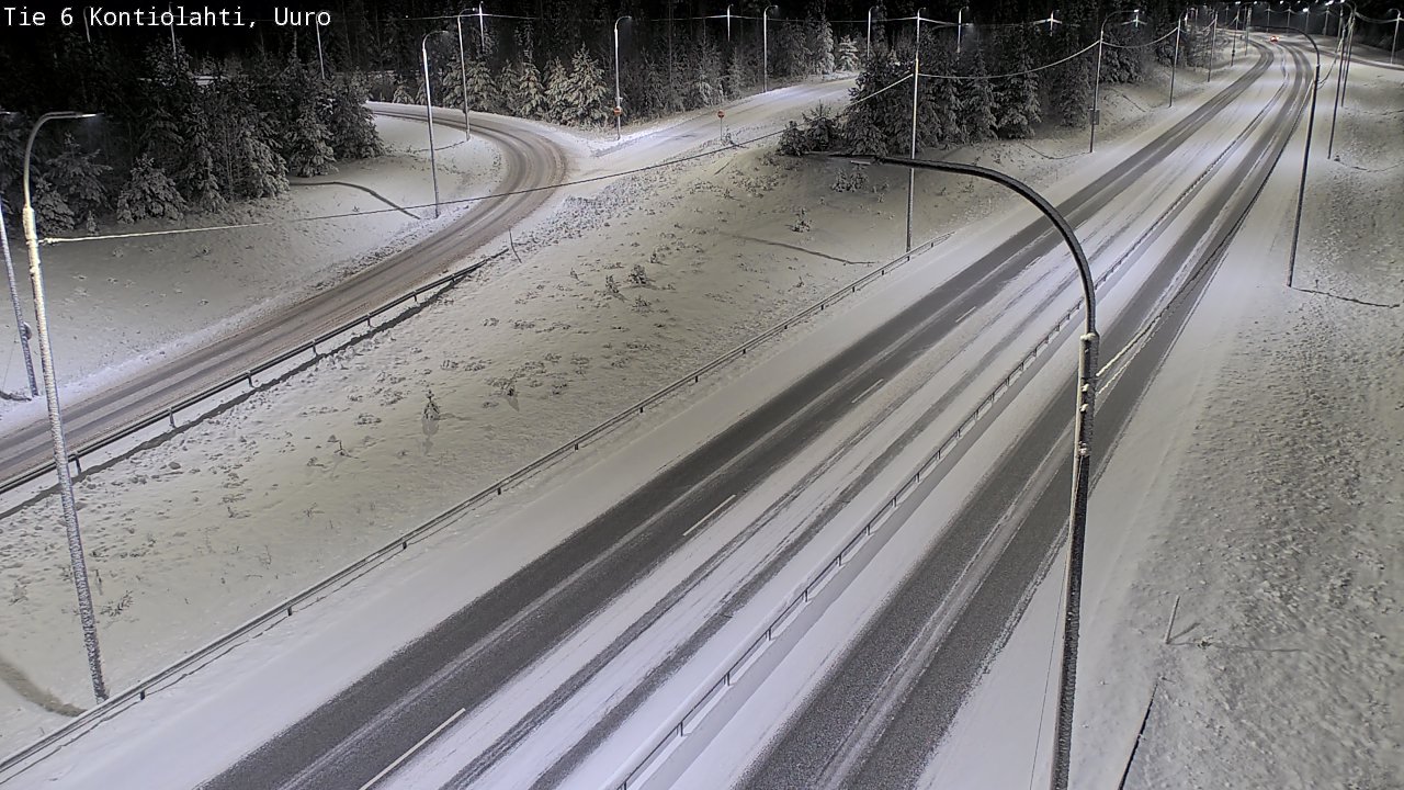 Kelikamerat Kuva Tie 6 Kontiolahti, Uuro, Kontiolahti, Pohjois-Karjala