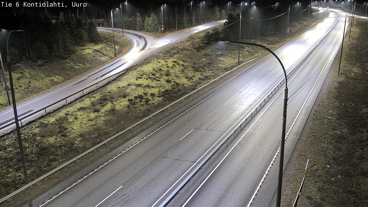 Kelikamerat Kuva Tie 6 Kontiolahti, Uuro, Kontiolahti, Pohjois-Karjala