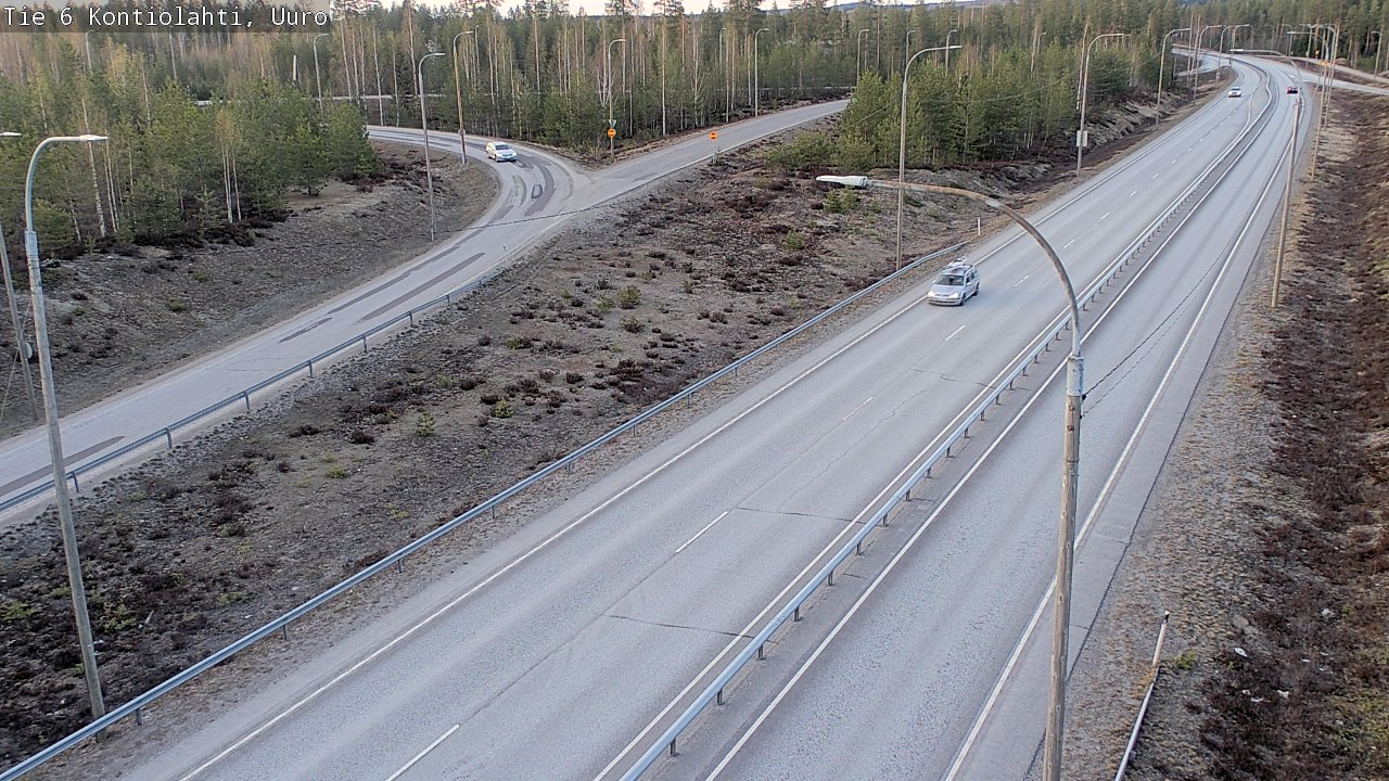 Kelikamerat Kuva Tie 6 Kontiolahti, Uuro, Kontiolahti, Pohjois-Karjala