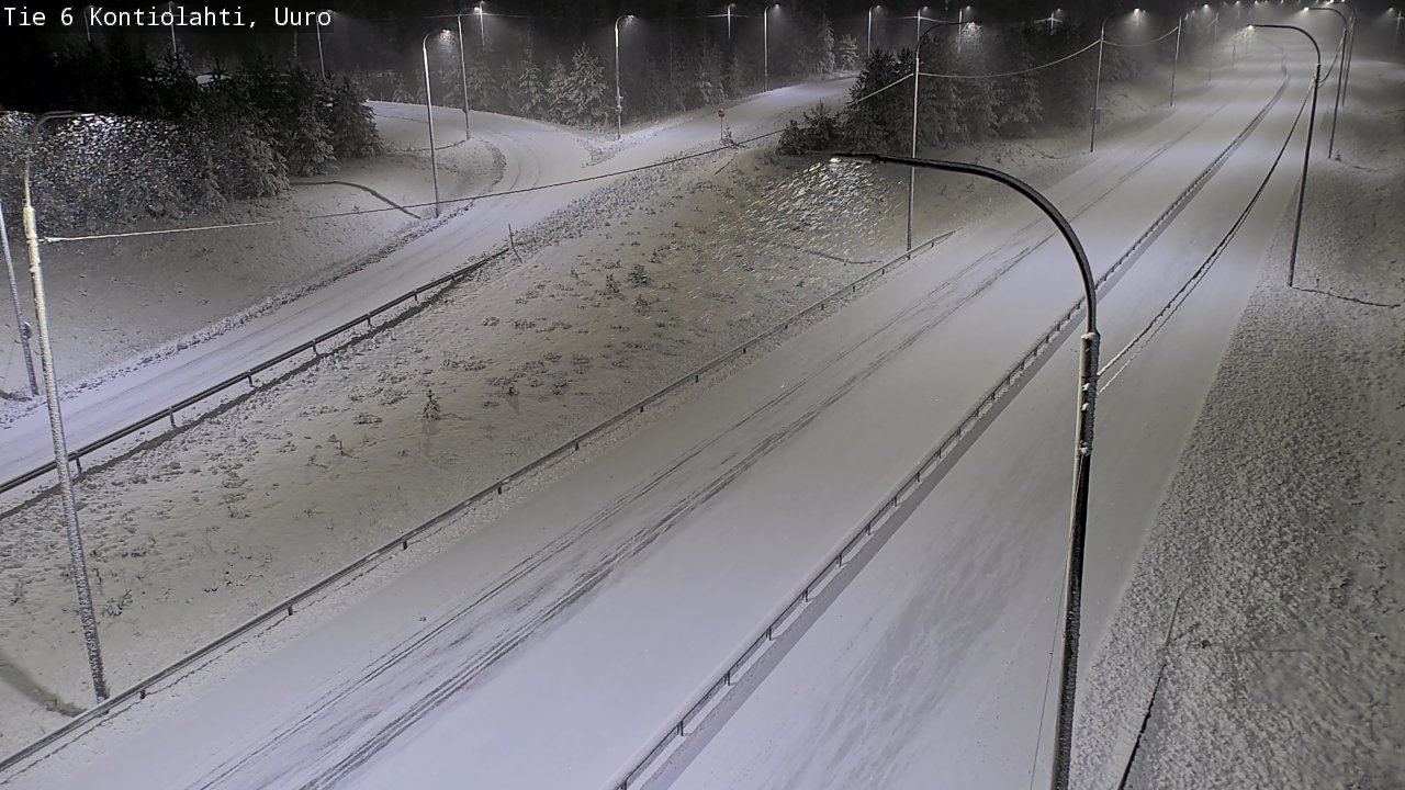 Kelikamerat Kuva Tie 6 Kontiolahti, Uuro, Kontiolahti, Pohjois-Karjala