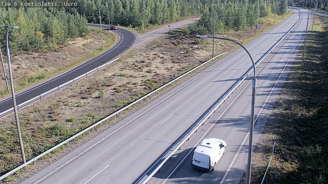 Kelikamerat Kuva Tie 6 Kontiolahti, Uuro, Kontiolahti, Pohjois-Karjala