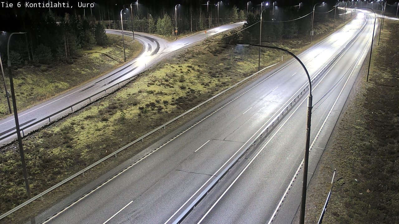 Kelikamerat Kuva Tie 6 Kontiolahti, Uuro, Kontiolahti, Pohjois-Karjala