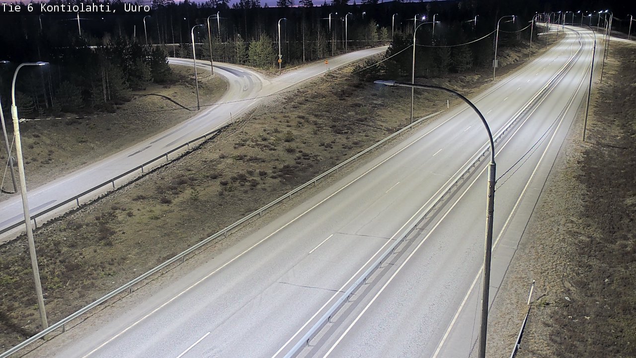 Kelikamerat Kuva Tie 6 Kontiolahti, Uuro, Kontiolahti, Pohjois-Karjala