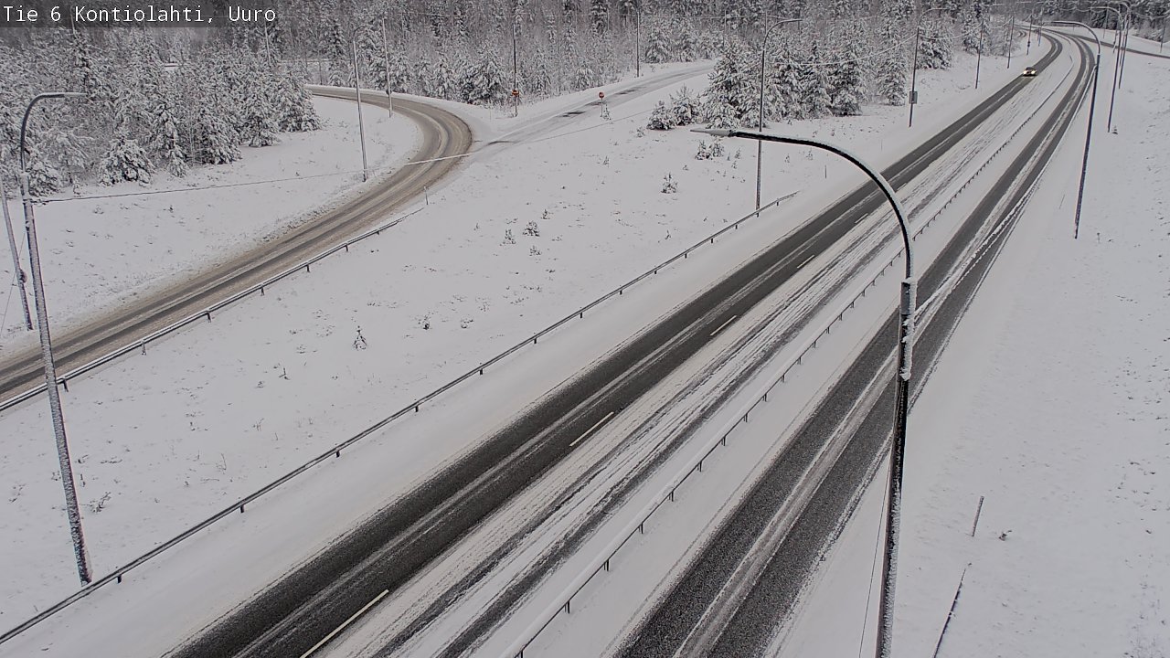 Kelikamerat Kuva Tie 6 Kontiolahti, Uuro, Kontiolahti, Pohjois-Karjala