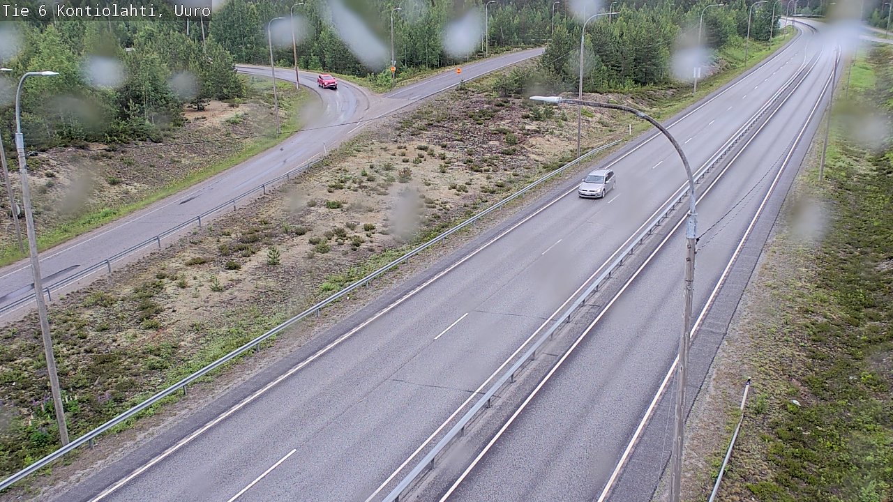 Kelikamerat Kuva Tie 6 Kontiolahti, Uuro, Kontiolahti, Pohjois-Karjala