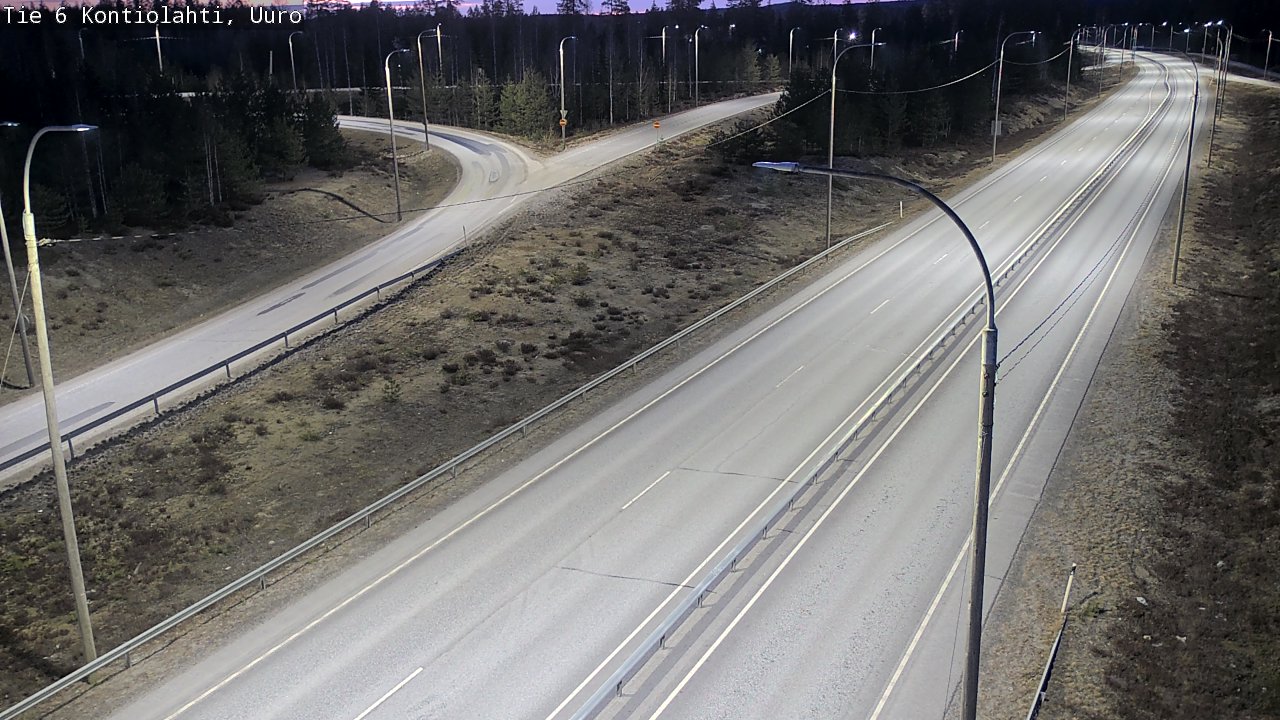 Kelikamerat Kuva Tie 6 Kontiolahti, Uuro, Kontiolahti, Pohjois-Karjala