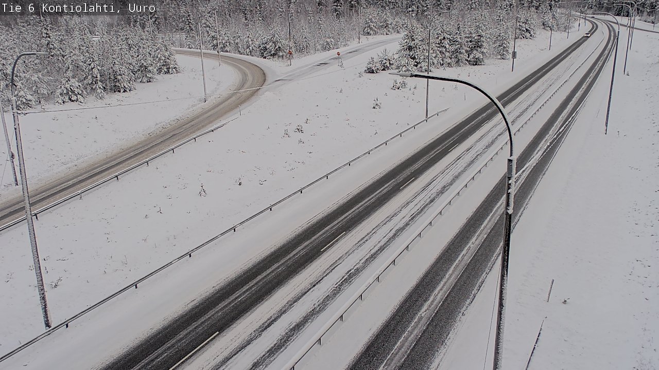 Kelikamerat Kuva Tie 6 Kontiolahti, Uuro, Kontiolahti, Pohjois-Karjala