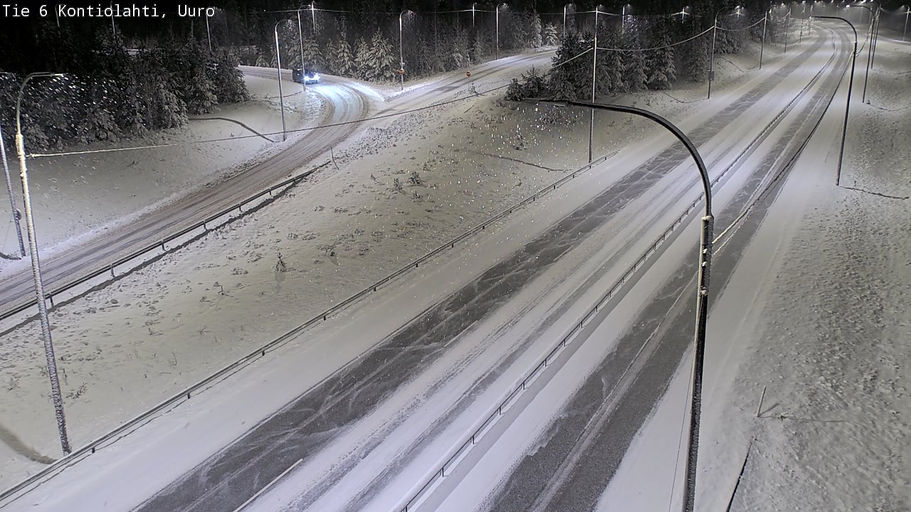 Kelikamerat Kuva Tie 6 Kontiolahti, Uuro, Kontiolahti, Pohjois-Karjala