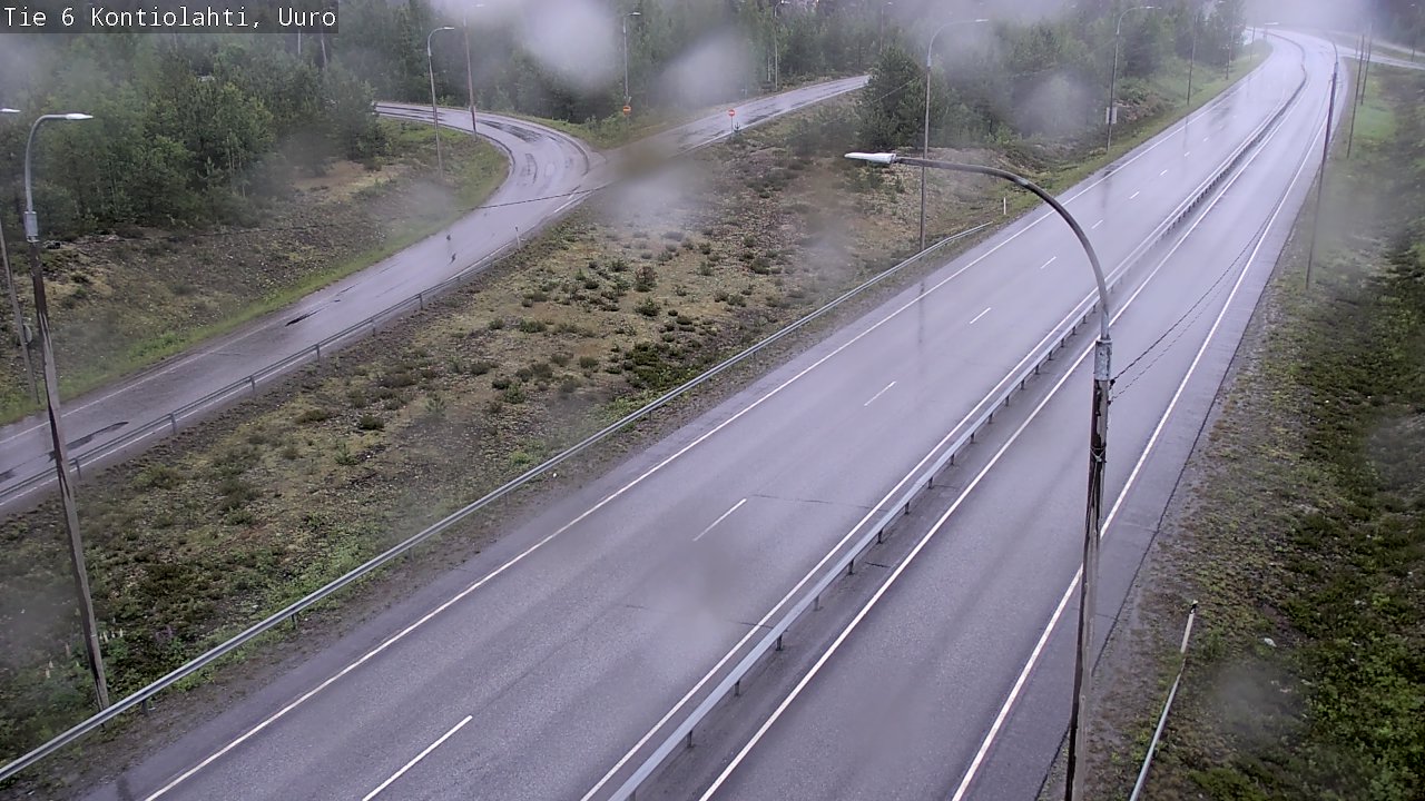 Kelikamerat Kuva Tie 6 Kontiolahti, Uuro, Kontiolahti, Pohjois-Karjala