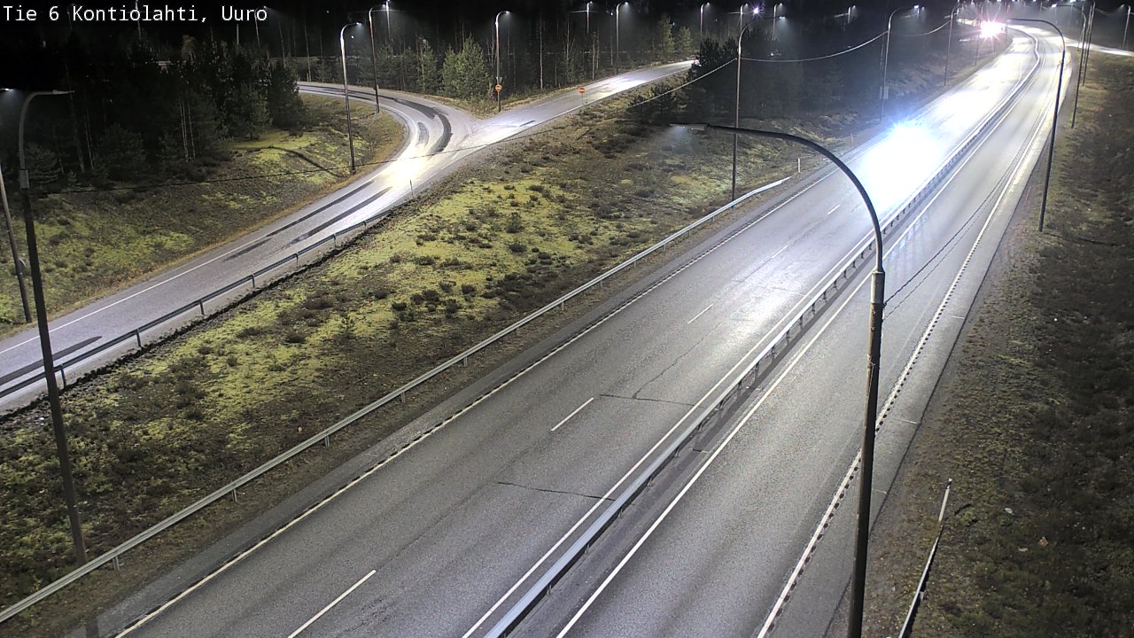 Kelikamerat Kuva Tie 6 Kontiolahti, Uuro, Kontiolahti, Pohjois-Karjala