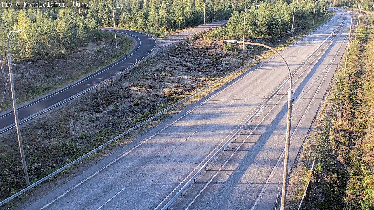 Kelikamerat Kuva Tie 6 Kontiolahti, Uuro, Kontiolahti, Pohjois-Karjala