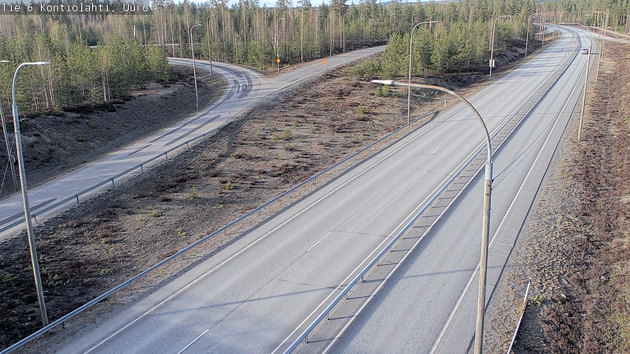 Kelikamerat Kuva Tie 6 Kontiolahti, Uuro, Kontiolahti, Pohjois-Karjala
