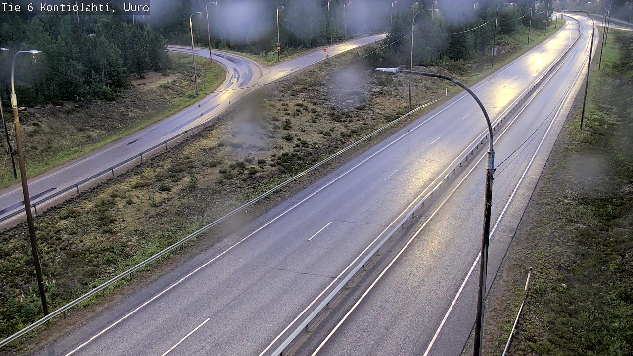 Kelikamerat Kuva Tie 6 Kontiolahti, Uuro, Kontiolahti, Pohjois-Karjala