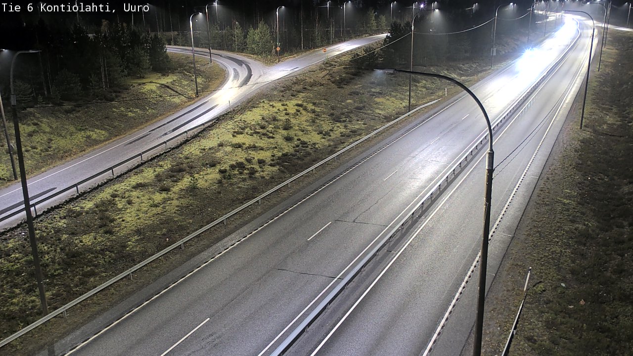 Kelikamerat Kuva Tie 6 Kontiolahti, Uuro, Kontiolahti, Pohjois-Karjala