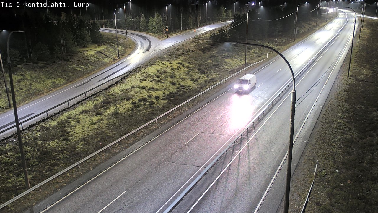 Kelikamerat Kuva Tie 6 Kontiolahti, Uuro, Kontiolahti, Pohjois-Karjala