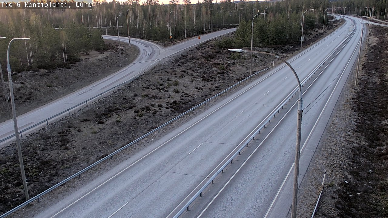 Kelikamerat Kuva Tie 6 Kontiolahti, Uuro, Kontiolahti, Pohjois-Karjala