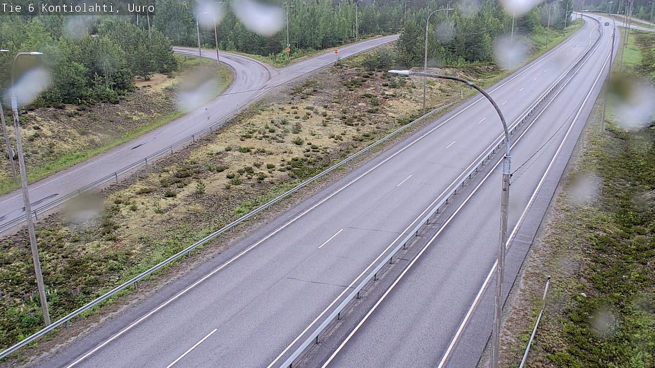 Kelikamerat Kuva Tie 6 Kontiolahti, Uuro, Kontiolahti, Pohjois-Karjala