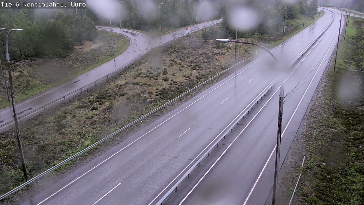 Kelikamerat Kuva Tie 6 Kontiolahti, Uuro, Kontiolahti, Pohjois-Karjala