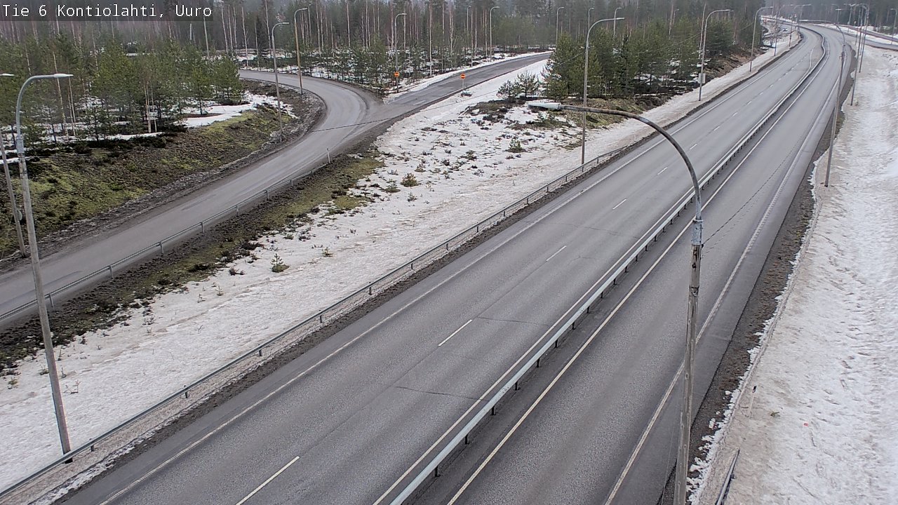 Kelikamerat Kuva Tie 6 Kontiolahti, Uuro, Kontiolahti, Pohjois-Karjala