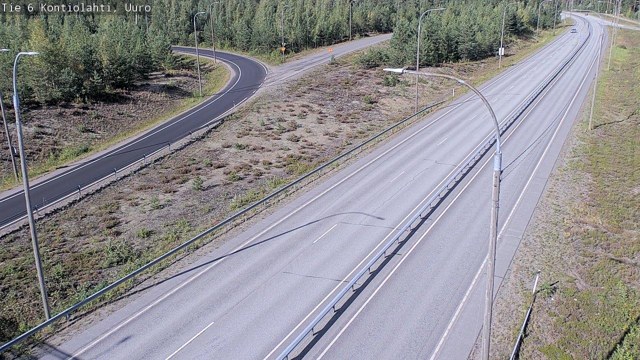 Kelikamerat Kuva Tie 6 Kontiolahti, Uuro, Kontiolahti, Pohjois-Karjala