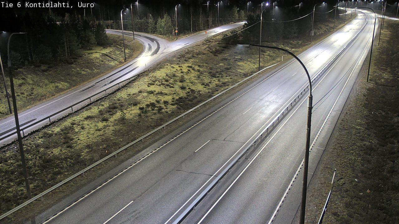 Kelikamerat Kuva Tie 6 Kontiolahti, Uuro, Kontiolahti, Pohjois-Karjala