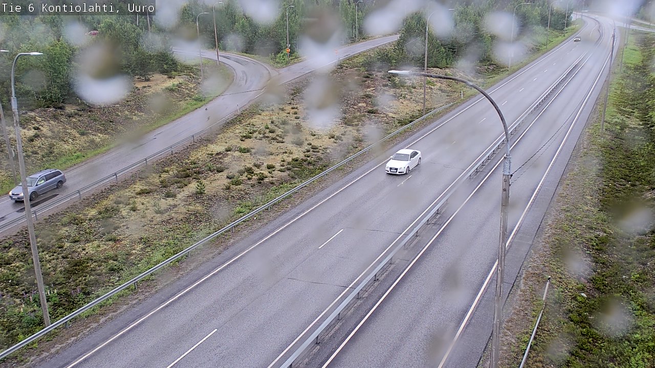 Kelikamerat Kuva Tie 6 Kontiolahti, Uuro, Kontiolahti, Pohjois-Karjala